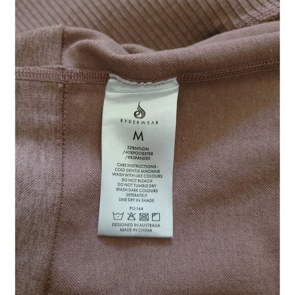 Ryderwear Excel One-Shoulder Sports Bra & Seamless High Waisted Legging Set S/M - Picture 13 of 14